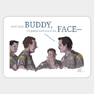 Reservoir Dogs: Hands on the Dash Sticker